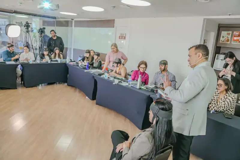 Encontro presencial com o Dr. Alexandre
